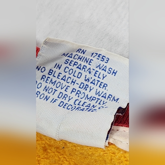 VINTAGE STERLING MARLIN #4 KODAK RACING MEN'S SWEATSHIRT WINSTON CUP XL YELLOW - Picture 15 of 16